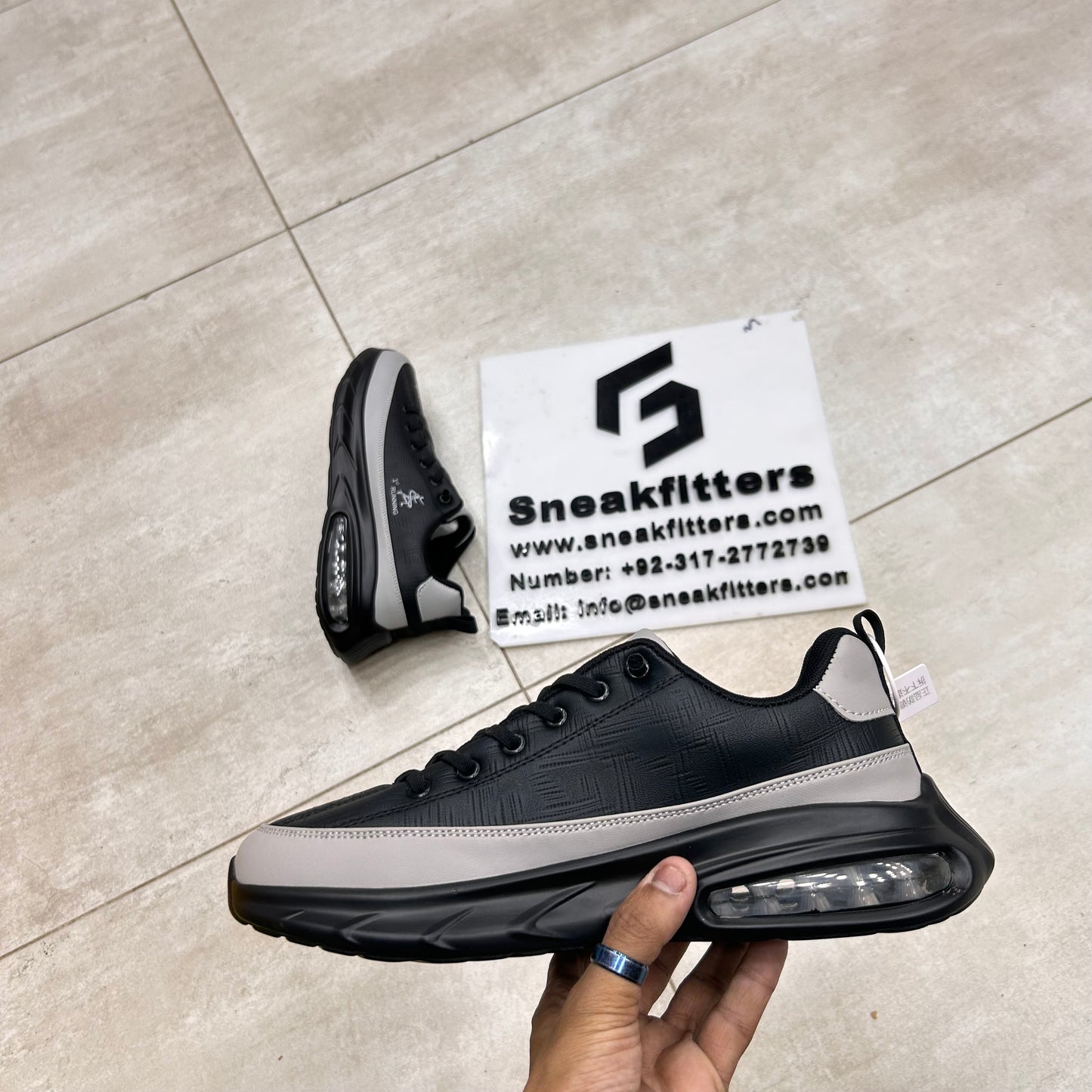 Fashion - 1st Running - Black Gray