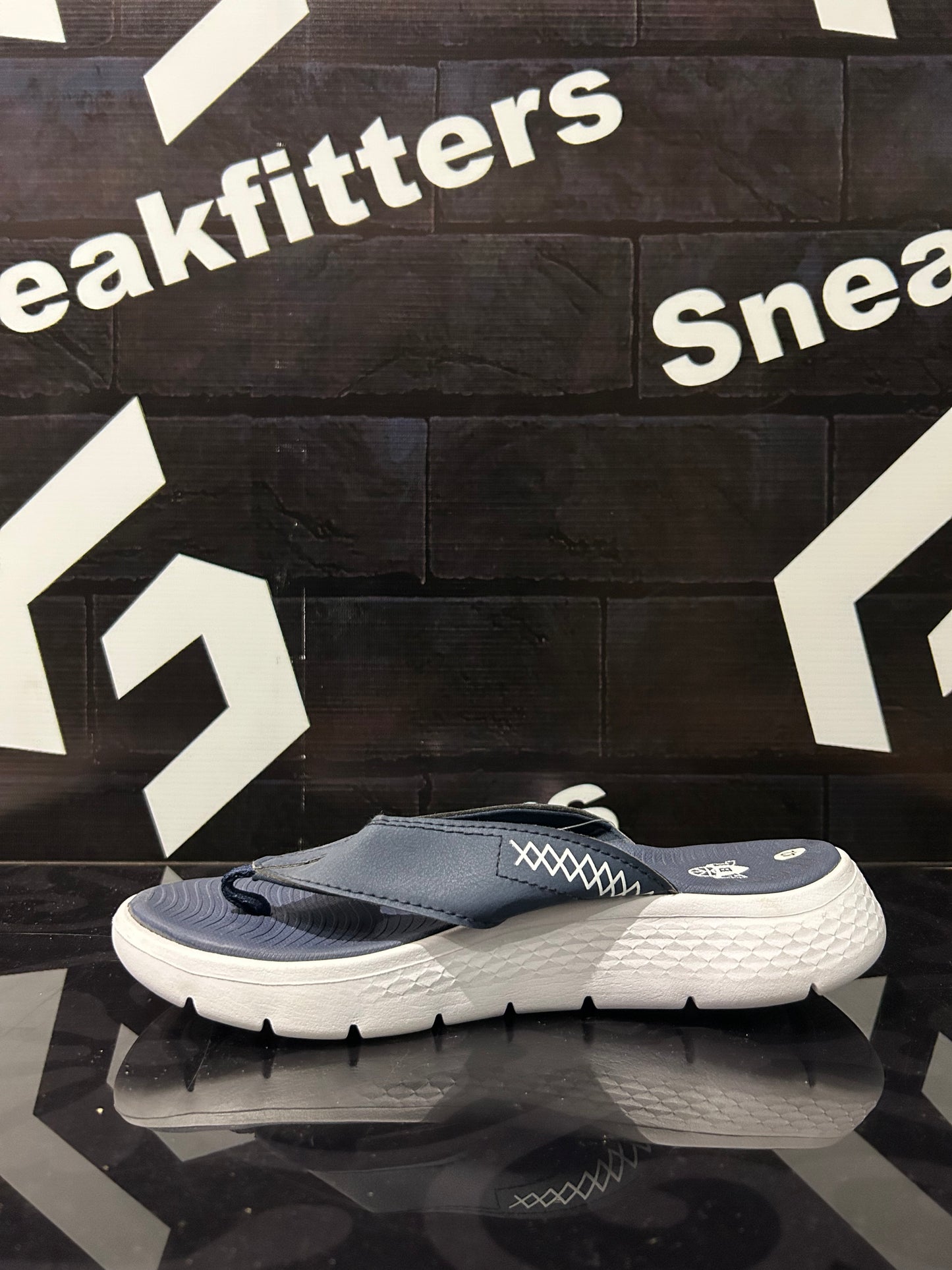 Skecher - D6 - Slides - Blue White