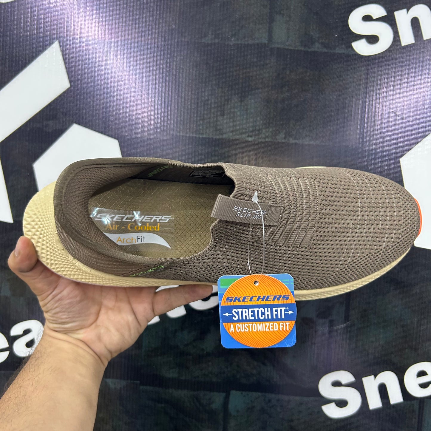 Skechers - Slip In - Hyper Burst Pro - Brown