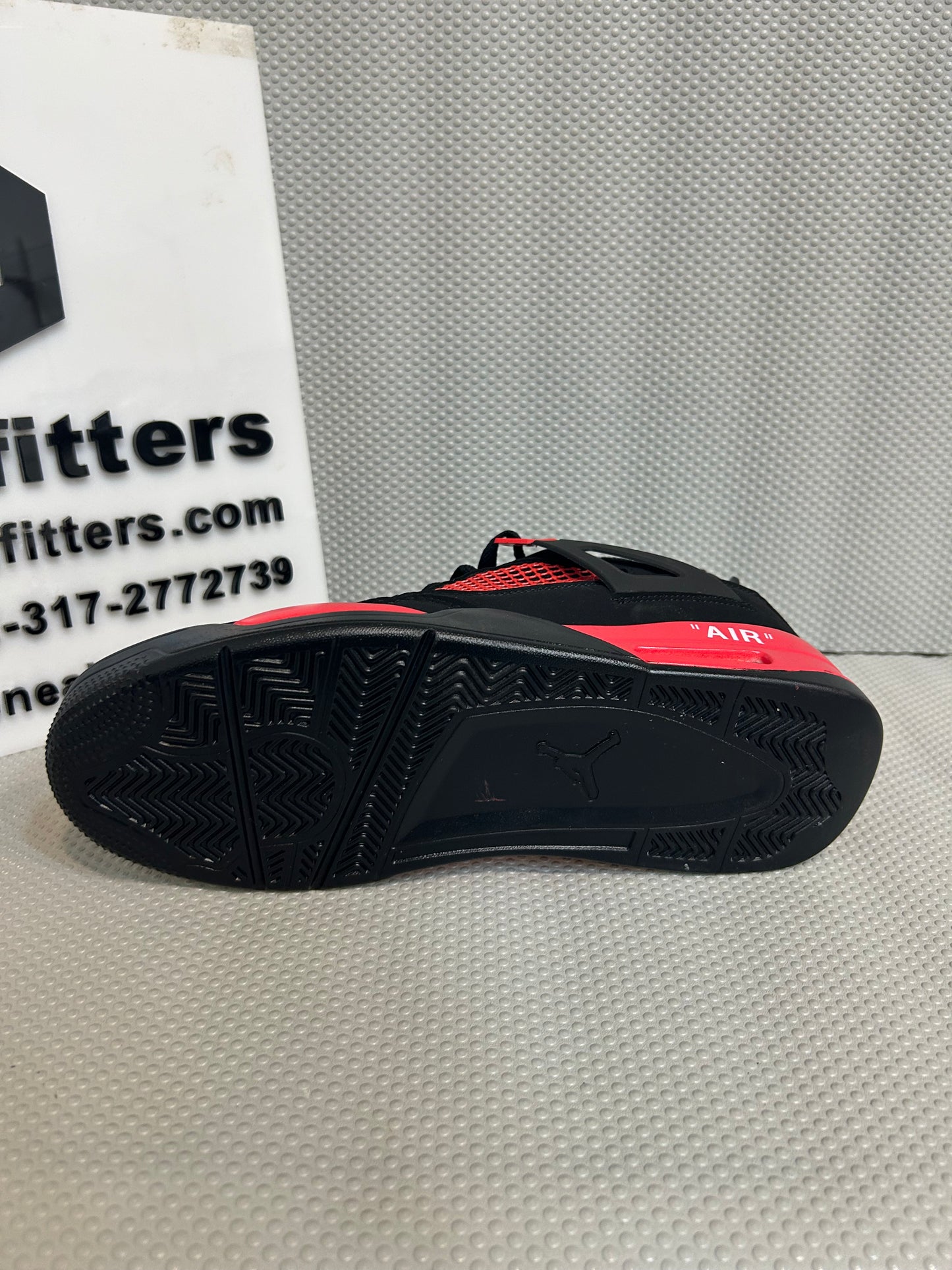 AR JDN 4 - Retro - (WS) - Red with Black