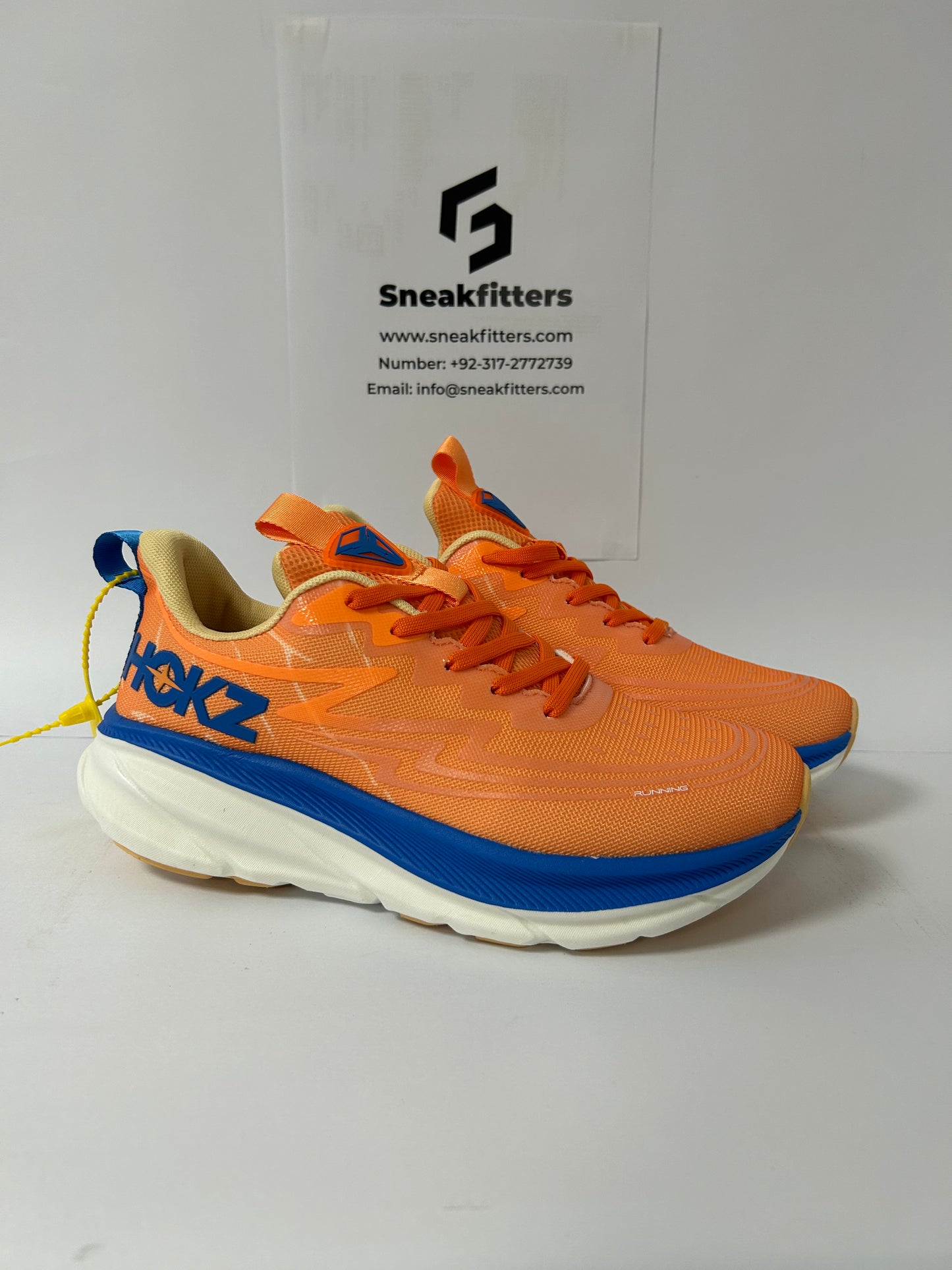 HOKZ - Unbeatable Comfort - Orange Blue