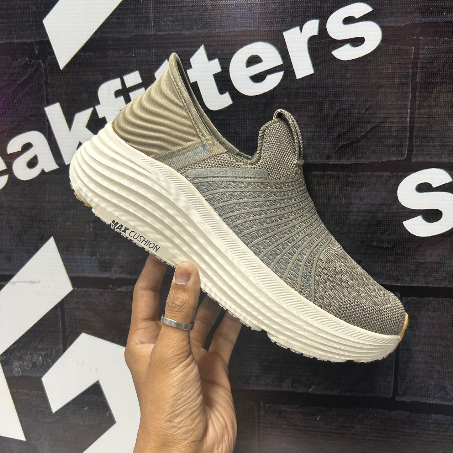 Skechers - HB & MC Slip Ins - Khaiki