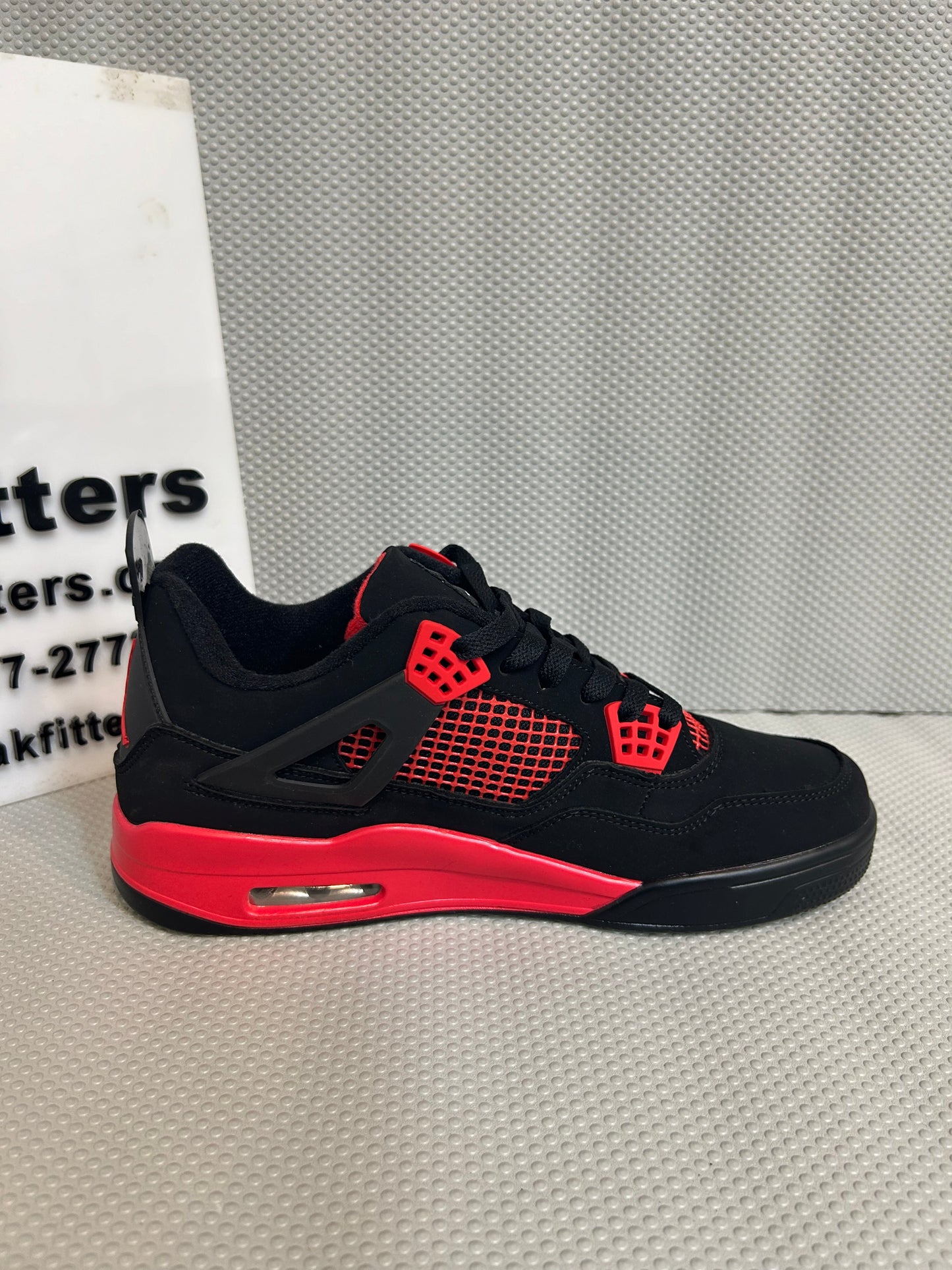 AR JDN 4 - Retro - (WS) - Red with Black
