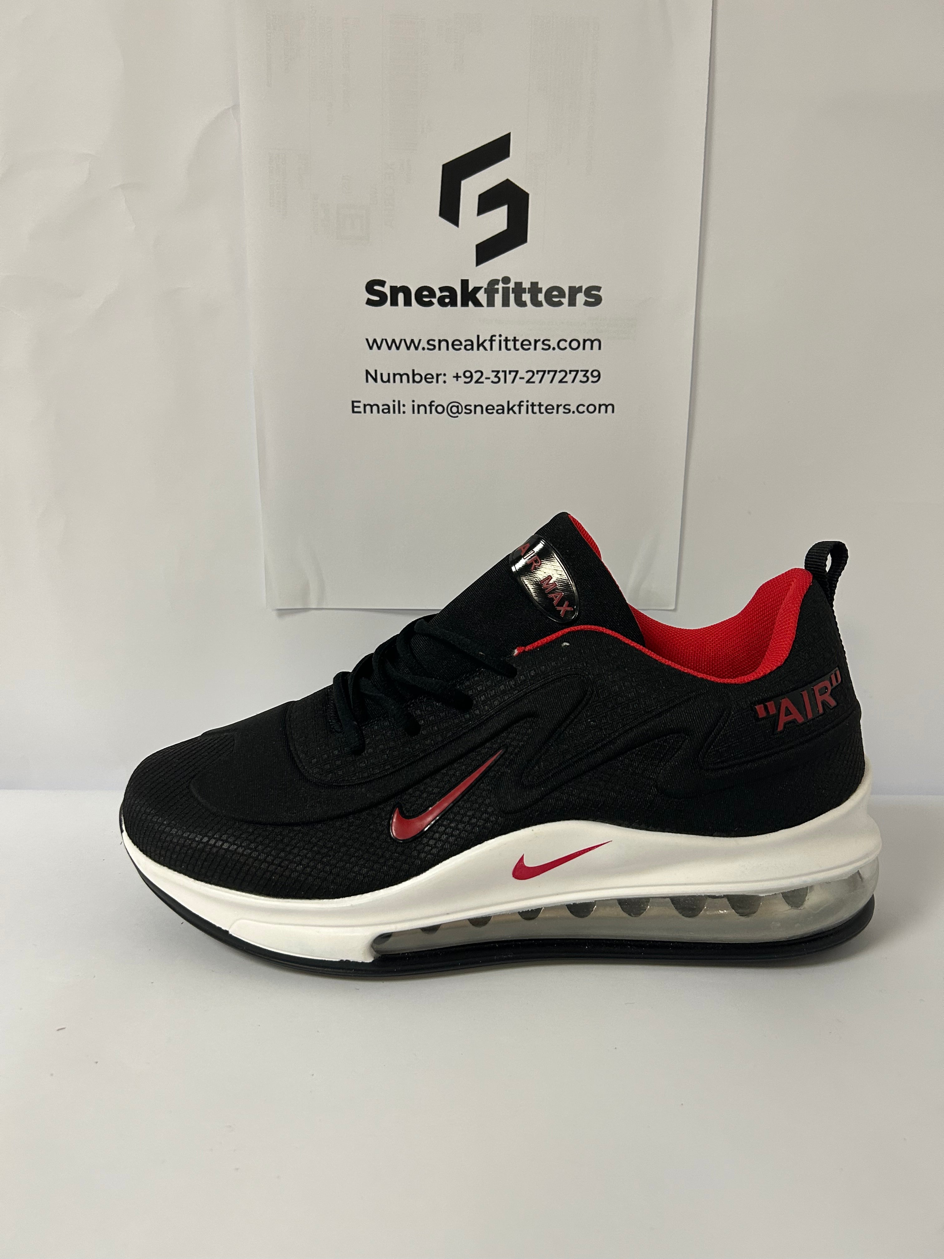 NKE Air Max 720 - Black Golden | Sneakfitters