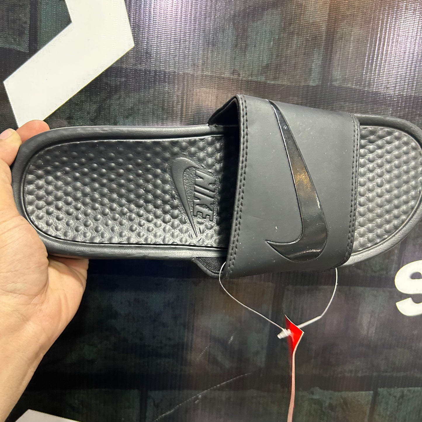 NK - D2 - Slides - All Black