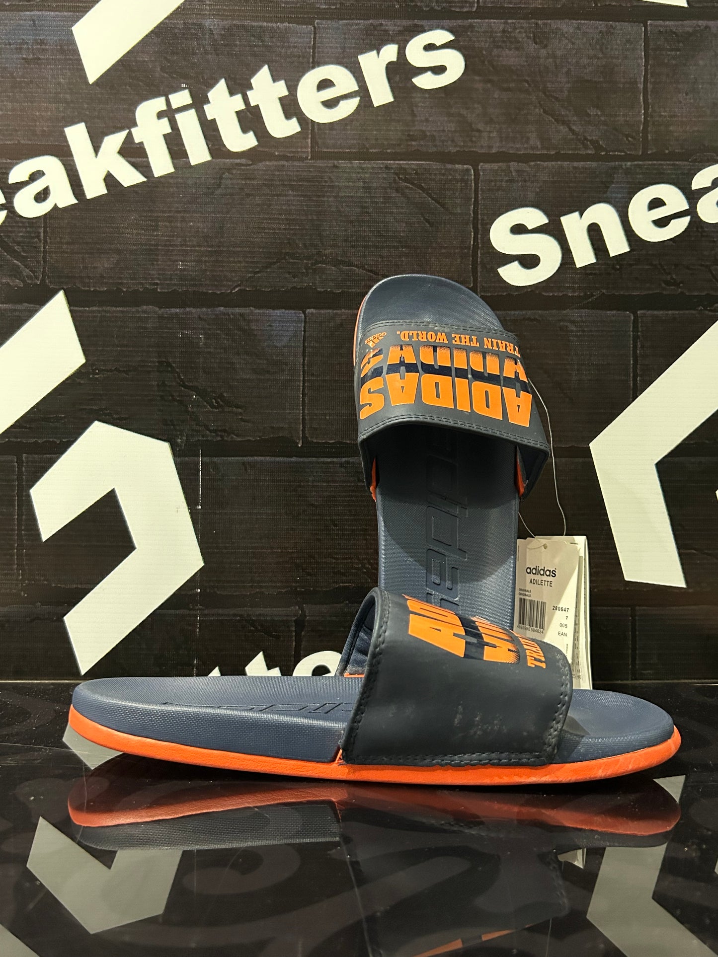 Adid - D4 - Slides - Blue Orange