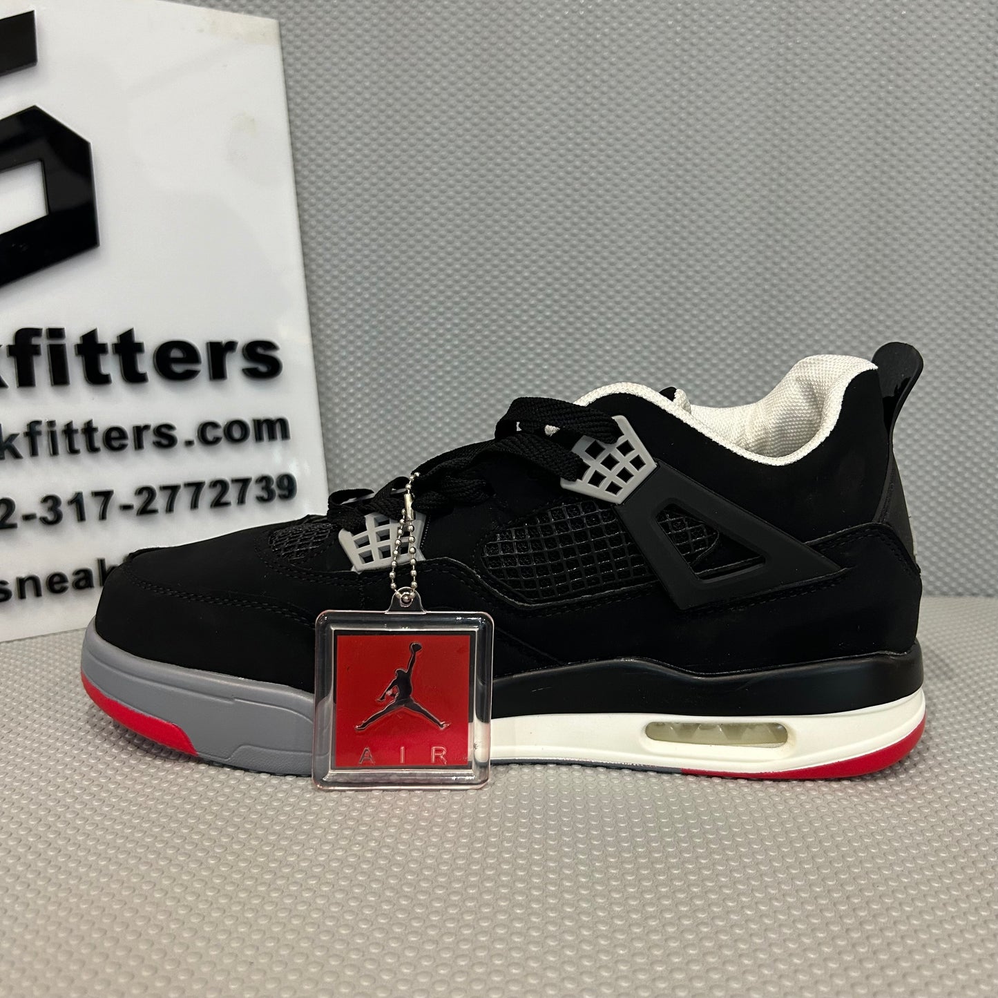 AR JDN 4 - Retro - Black with Red