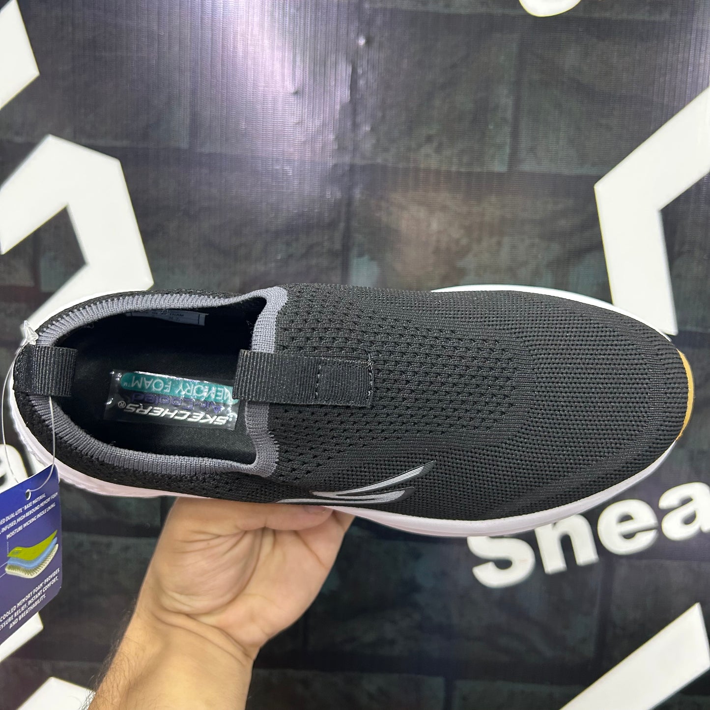 Skecher - Ultralight - Black White