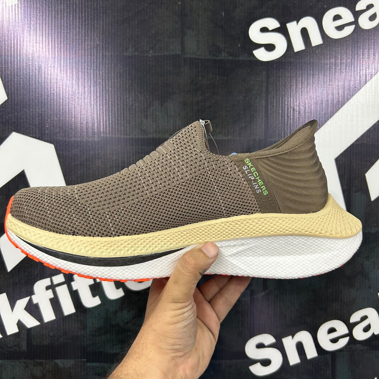 Skechers - Slip In - Hyper Burst Pro - Brown