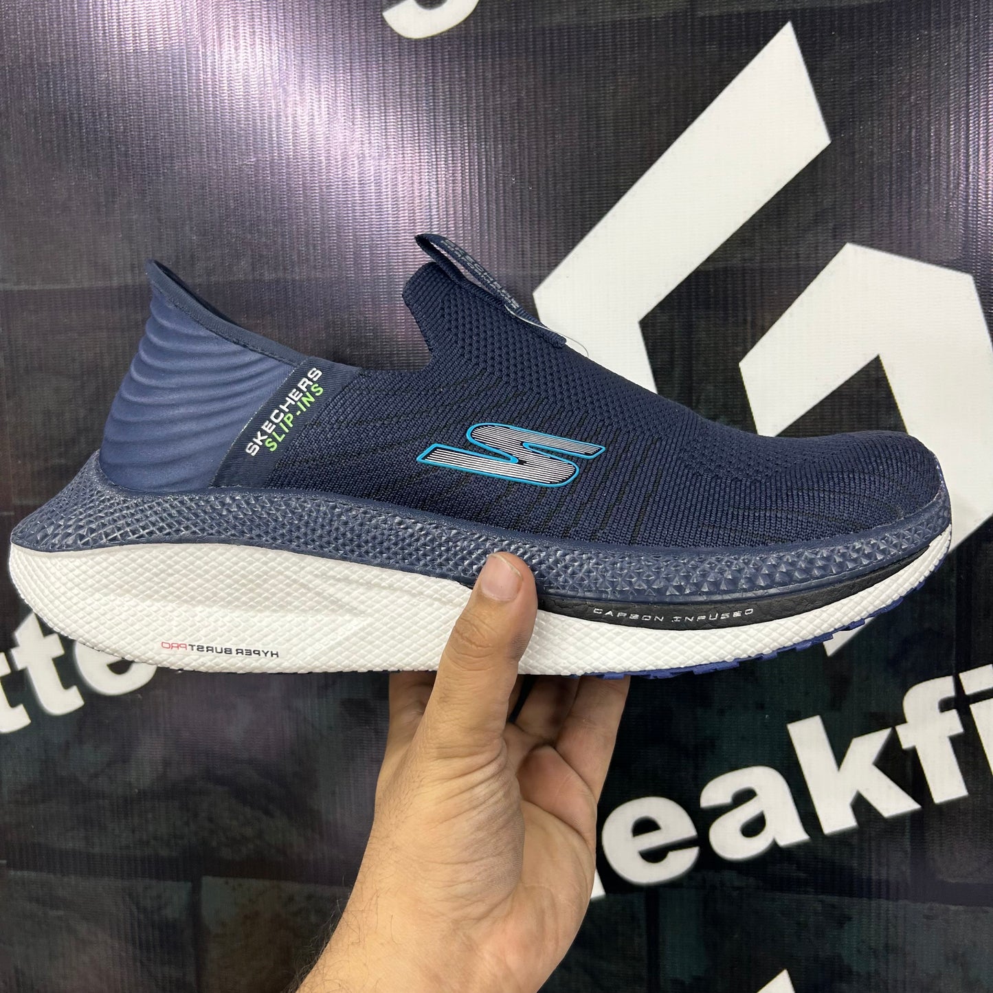Skechers - Slip In - Hyper Burst Pro - Navy