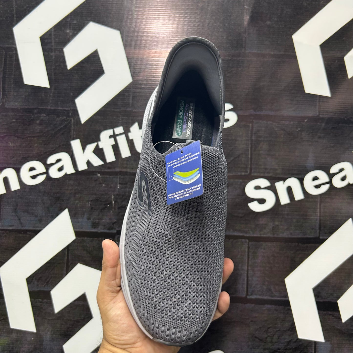 Skechers - MS - Slip Ins - Gray