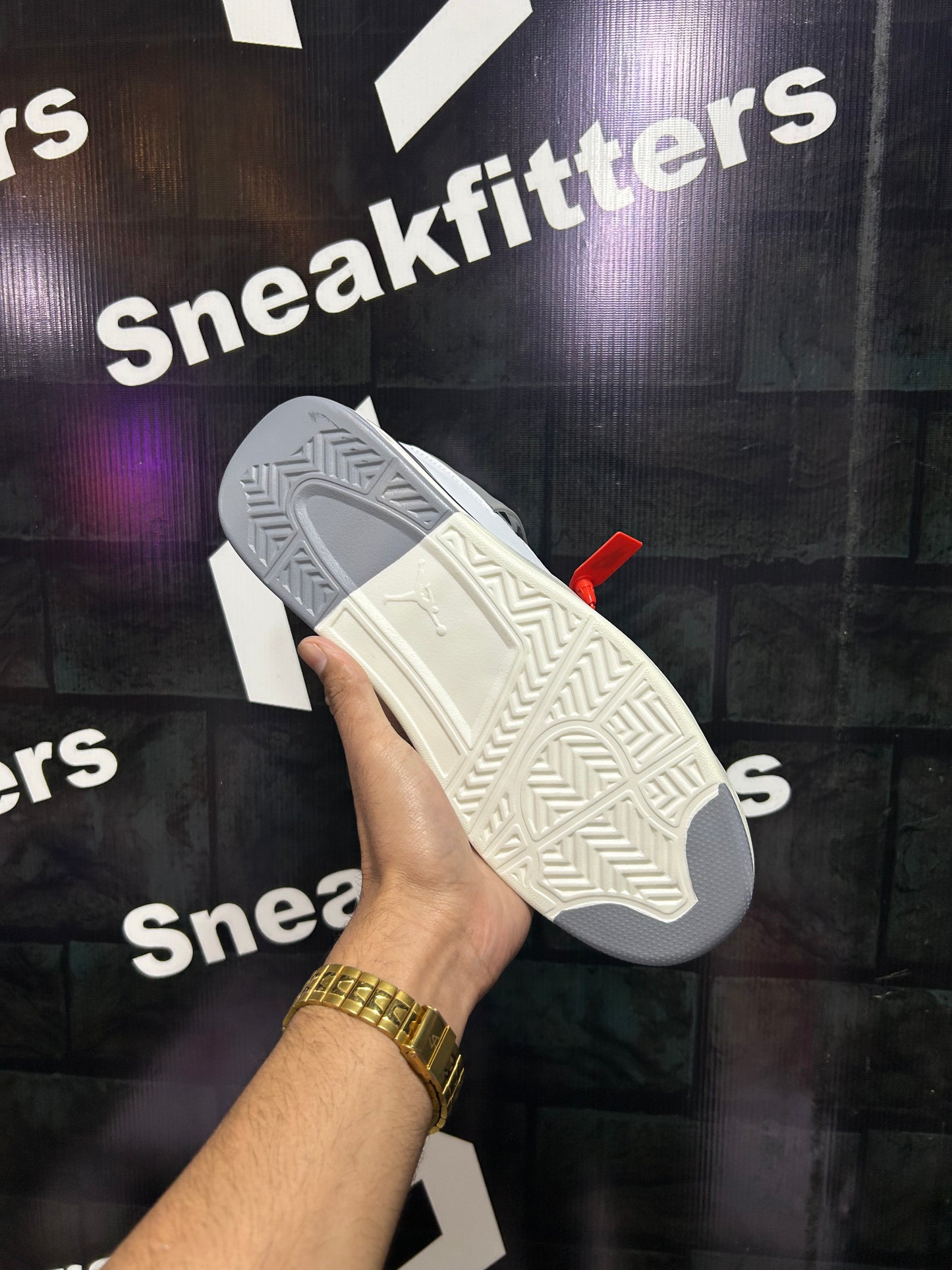 AR JDN 4 - Retro - White with Black 2.0