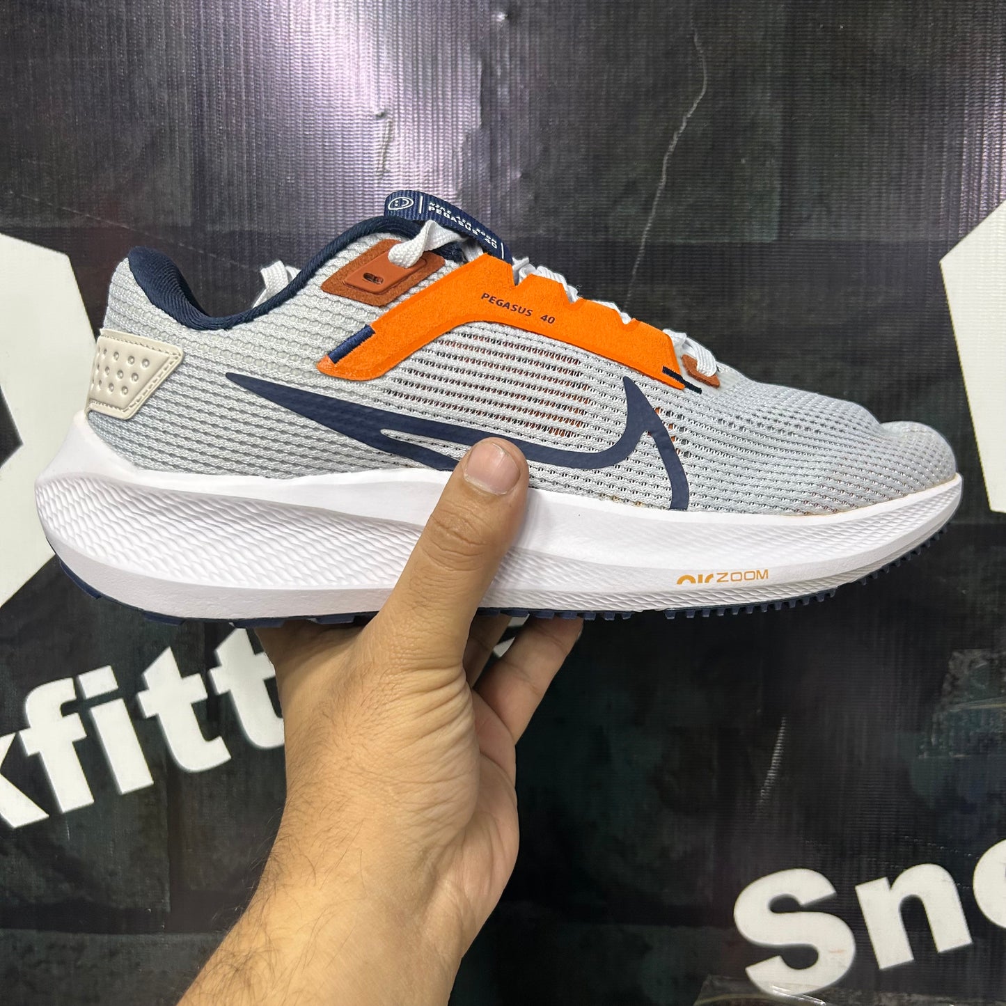 NKE Zoom - Pegasus 40 - Gray Blue
