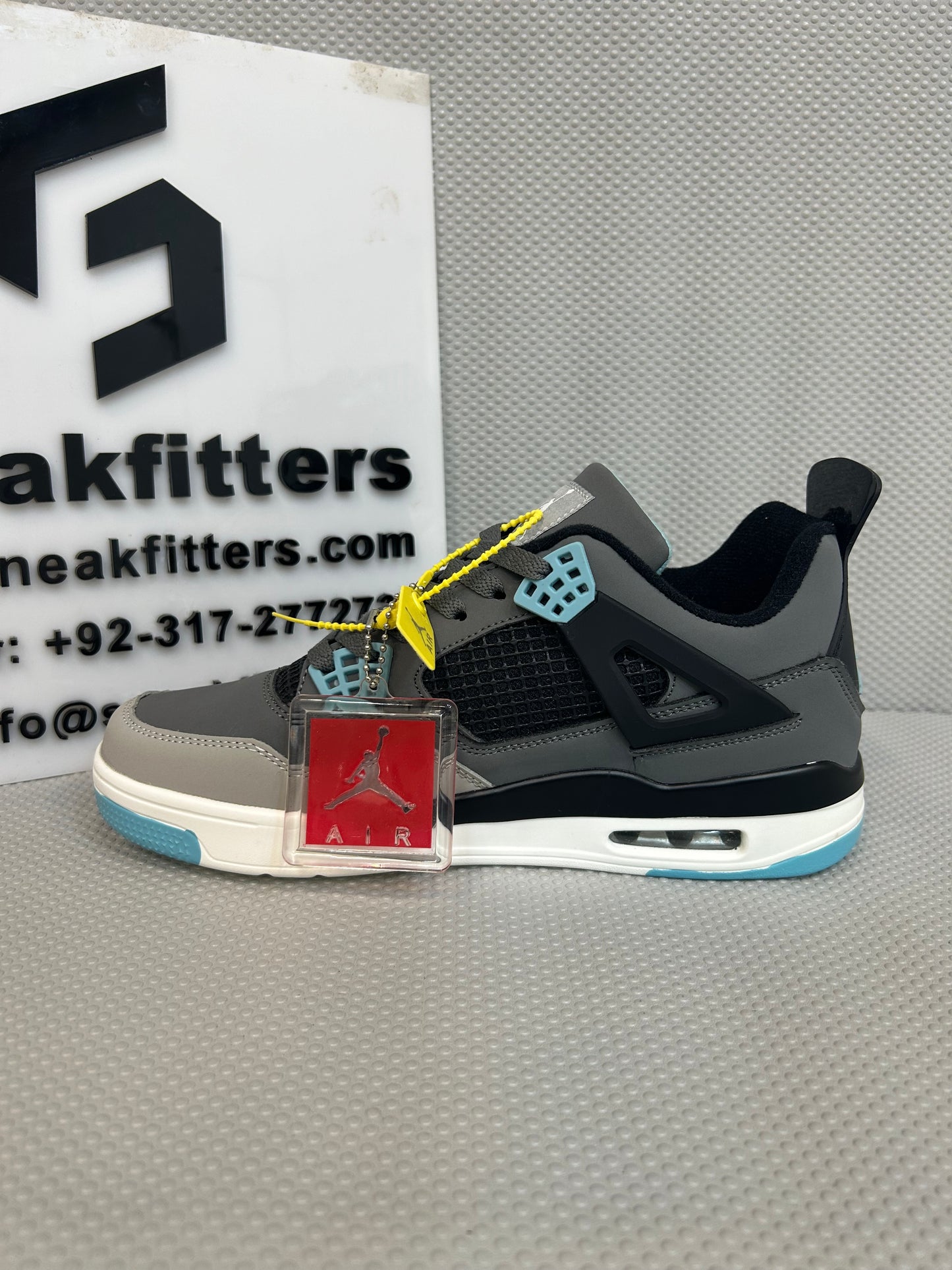 AR JDN 4 - Retro - (WS) - Gray with Blue