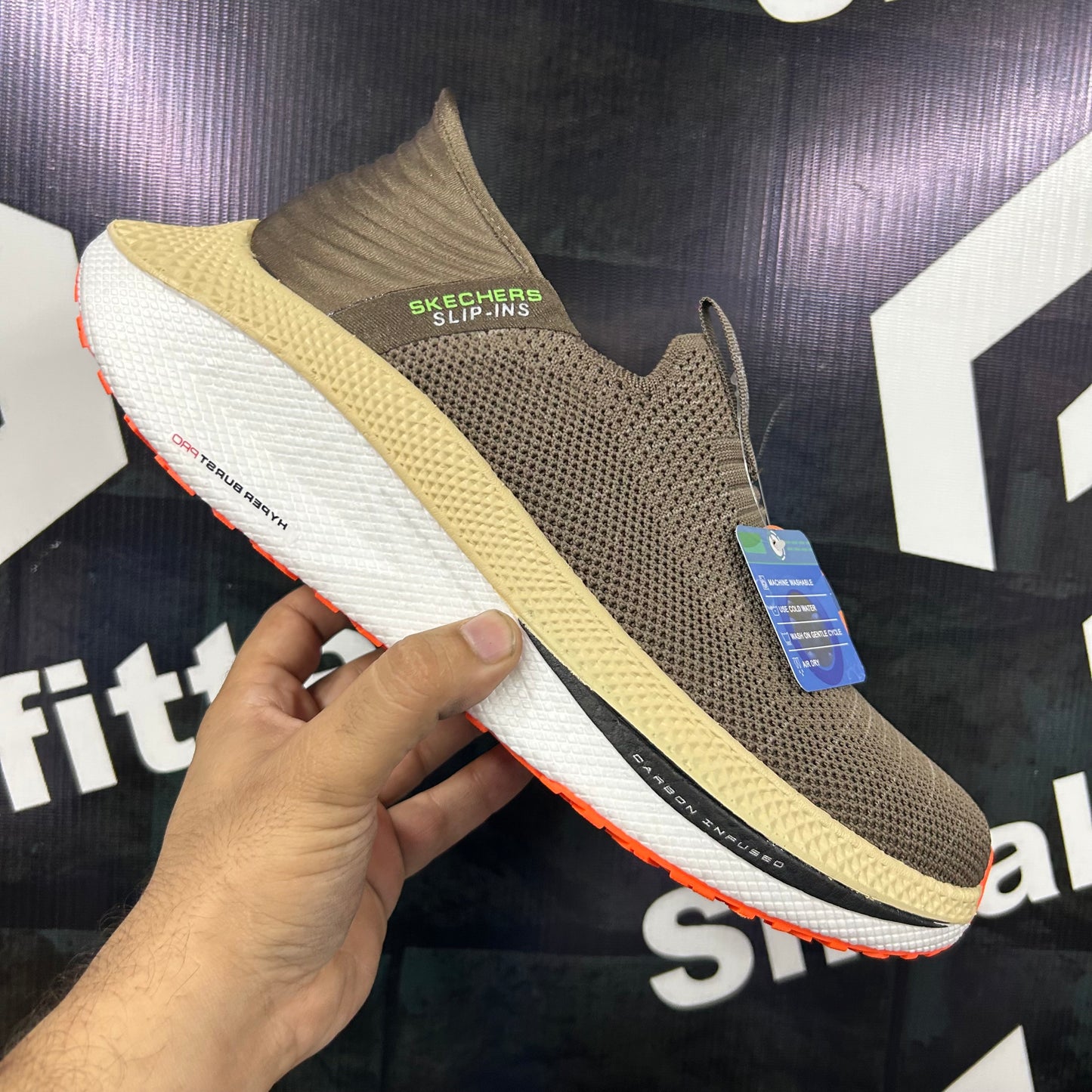 Skechers - Slip In - Hyper Burst Pro - Brown