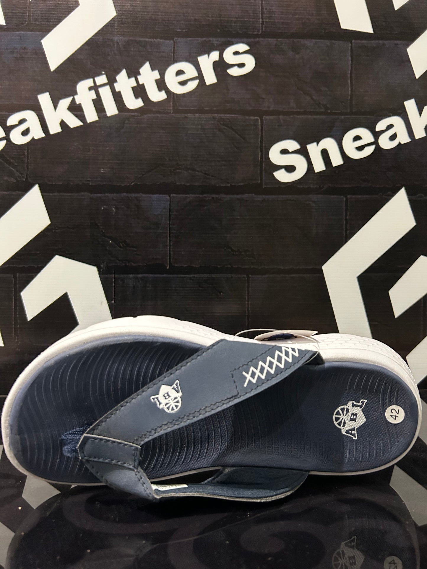 Skecher - D6 - Slides - Blue White