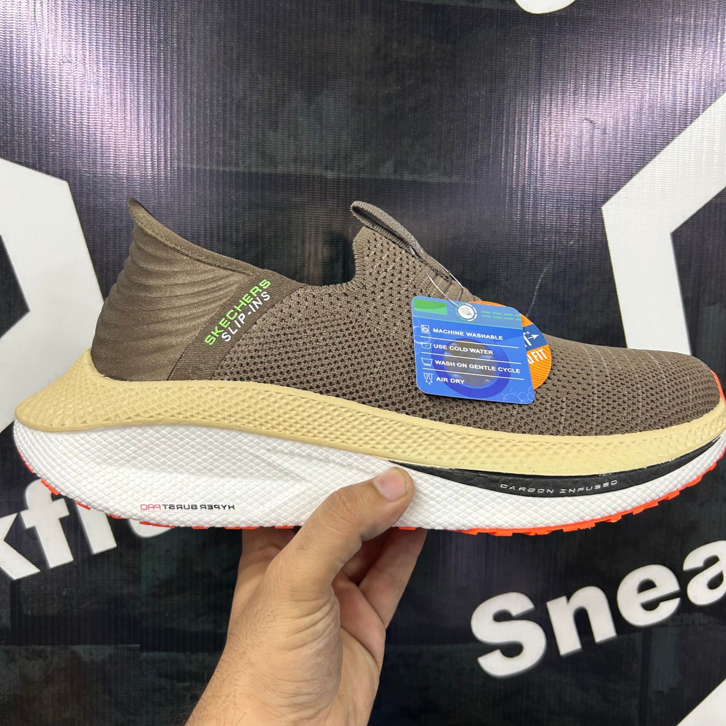 Skechers - Slip In - Hyper Burst Pro - Brown