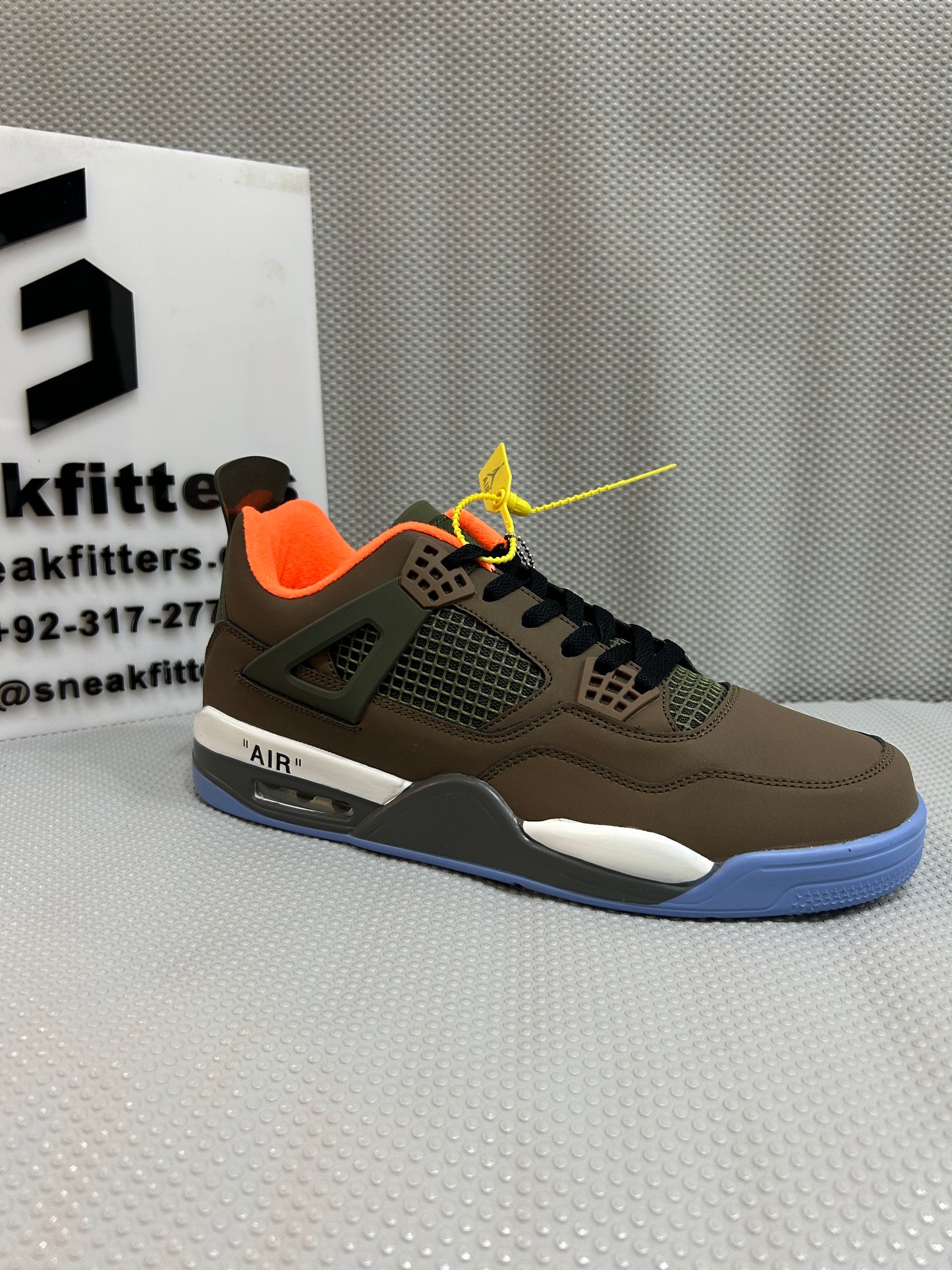 AR JDN 4 - Retro - (WS) - Brown with Black