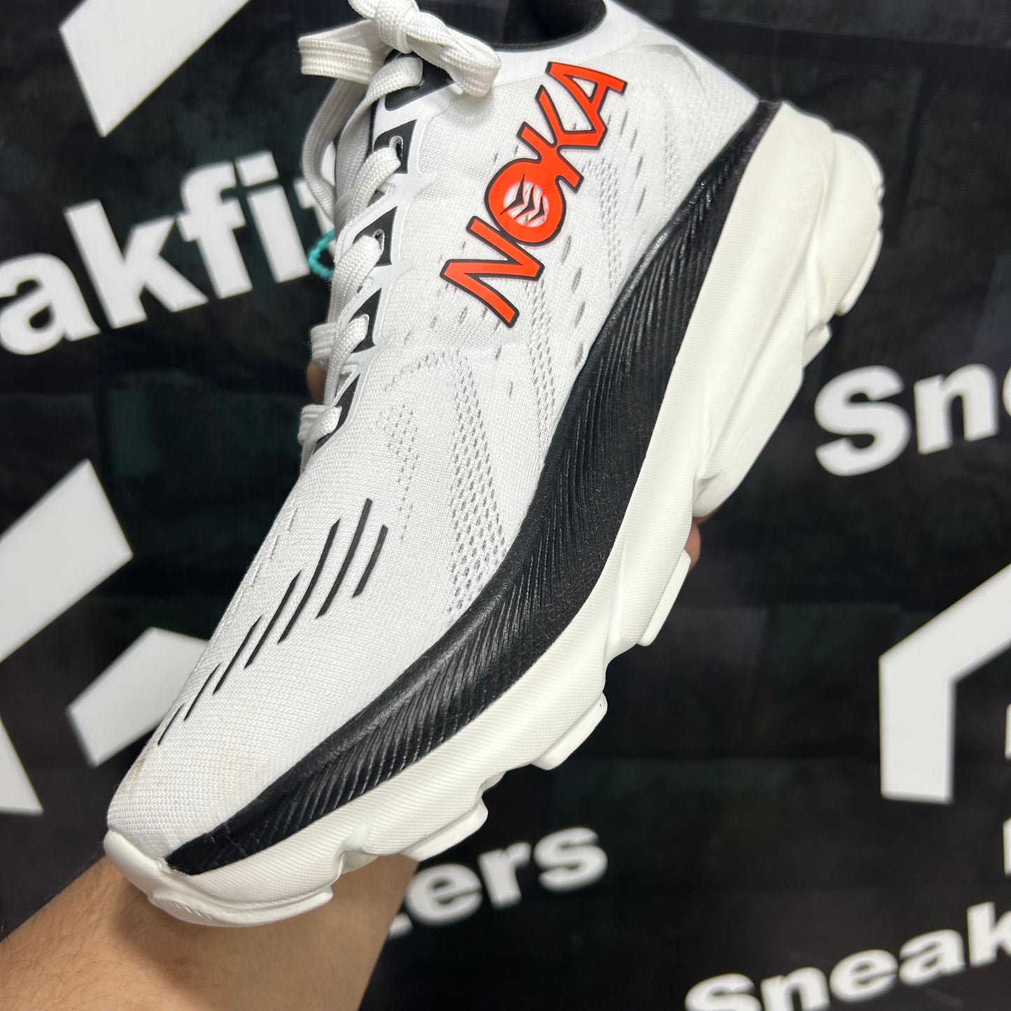 NOKA - UC - White with Red