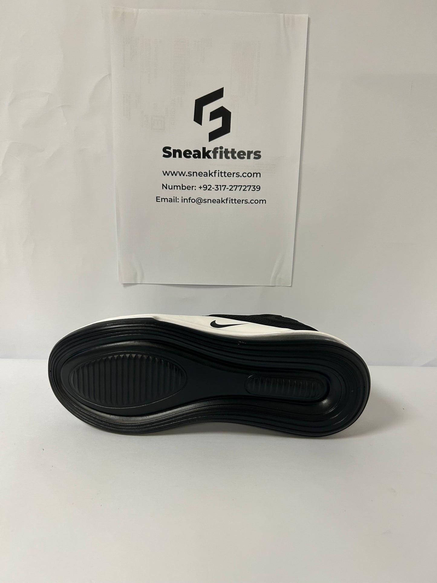 NKE Air Max 720 - Black White 2.0