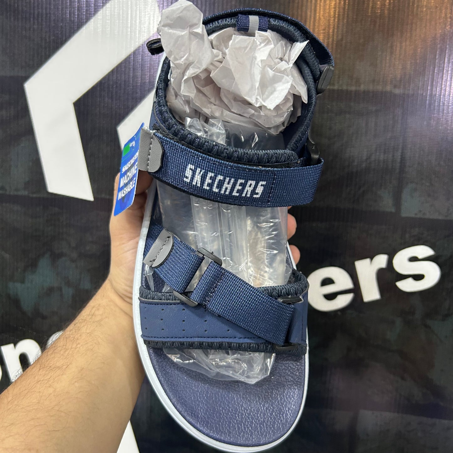 SK - Sandal - D8 - Blue White