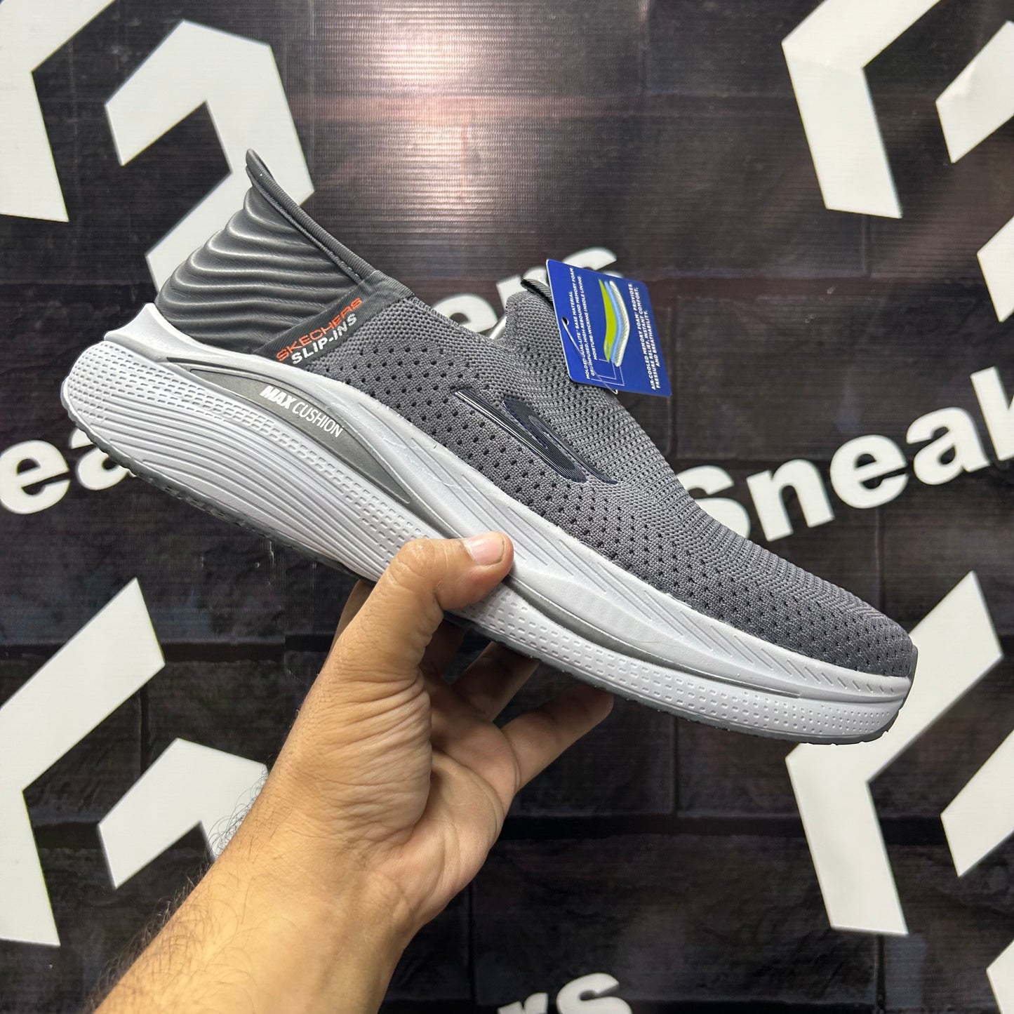 Skechers - MS - Slip Ins - Gray