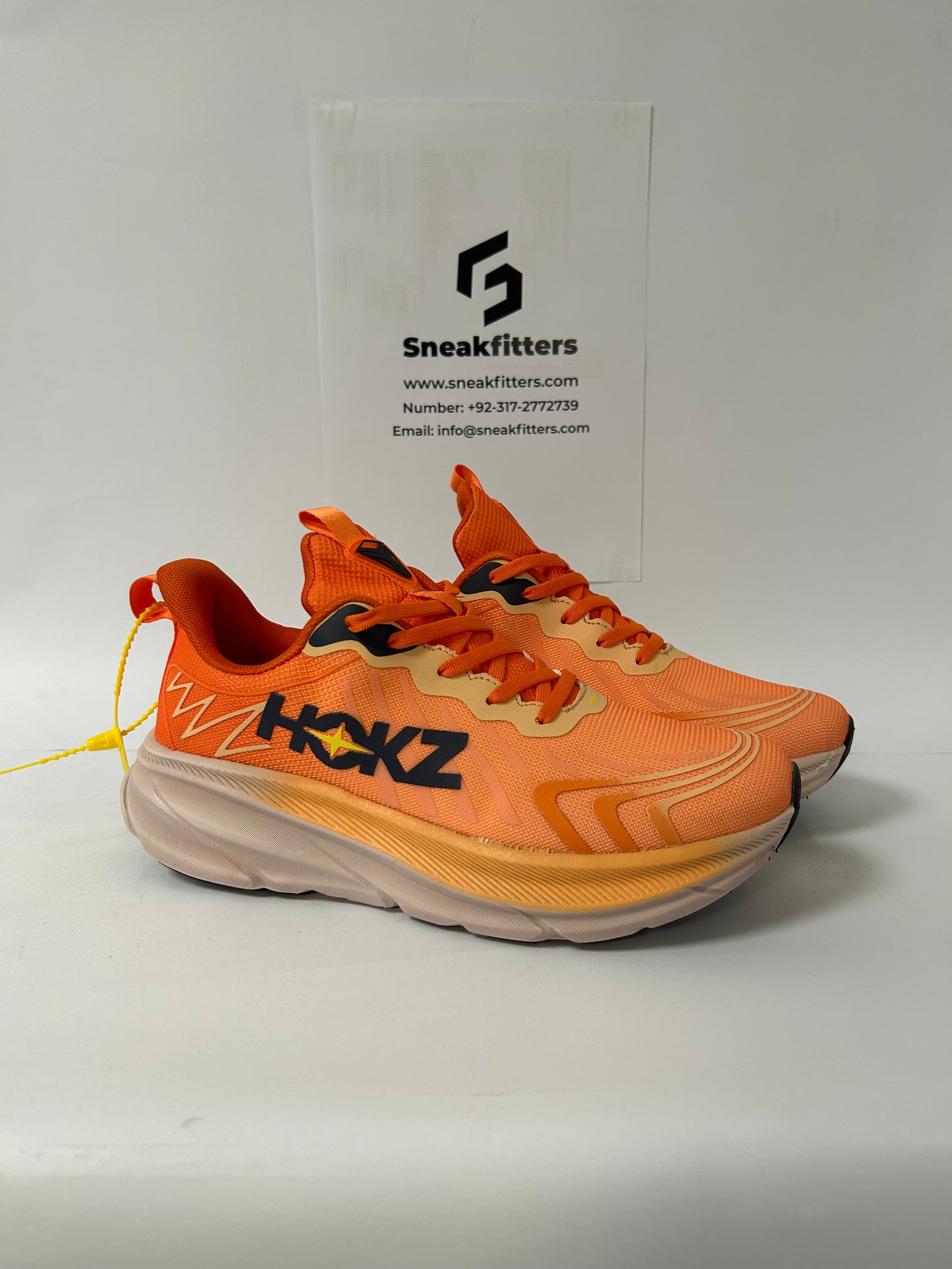 HOKZ - Unbeatable Comfort - Orange White