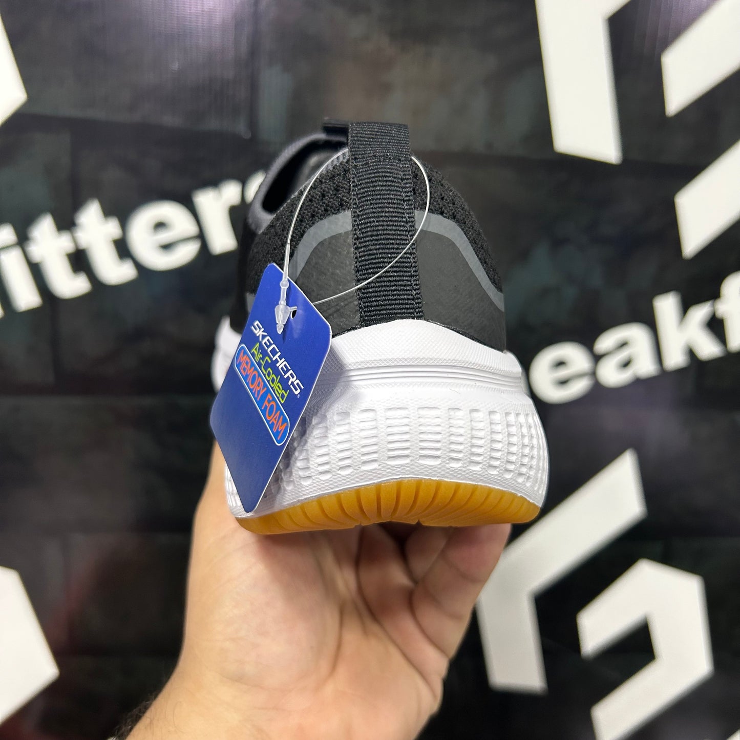 Skecher - Ultralight - Black White