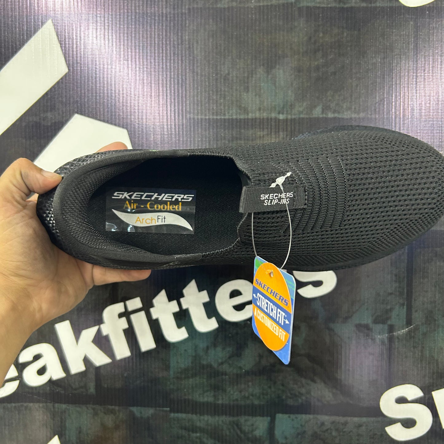 Skechers - Slip In - Hyper Burst Pro - Black White