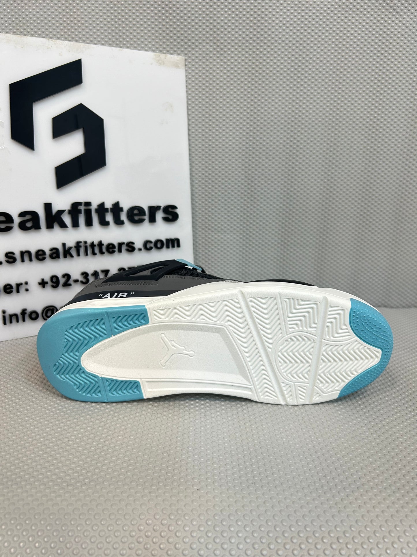 AR JDN 4 - Retro - (WS) - Gray with Blue