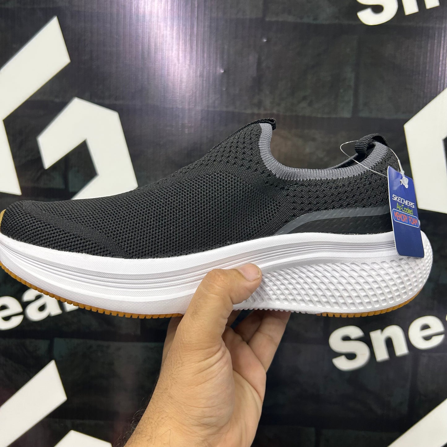 Skecher - Ultralight - Black White
