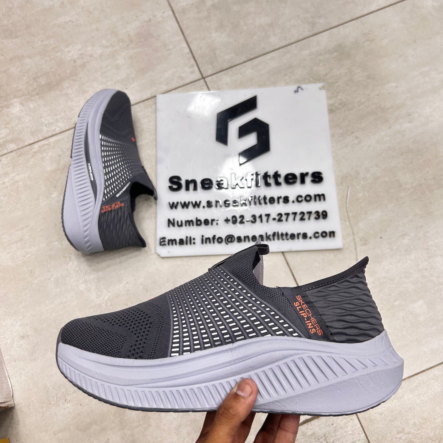 Skech - Slipin Gotun Artfit - Gray Sliver