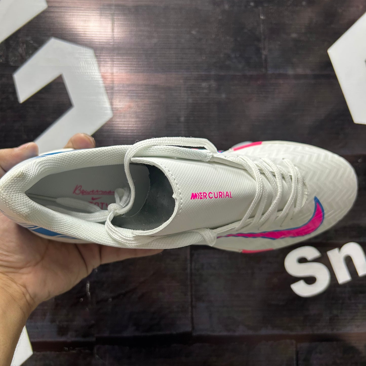 NKE - Mercurial Vapor - Grippers - White 2.0