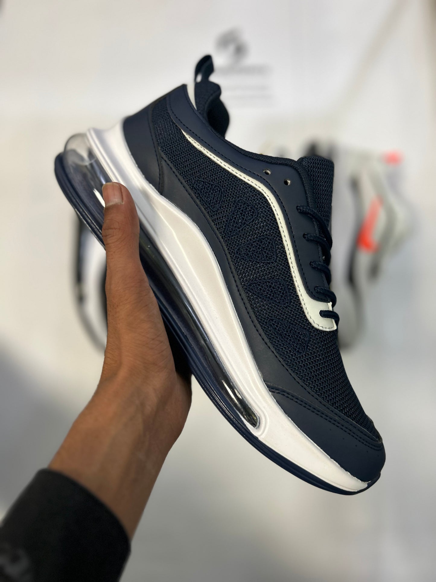 NKE Air Max - AP Running - Blue White