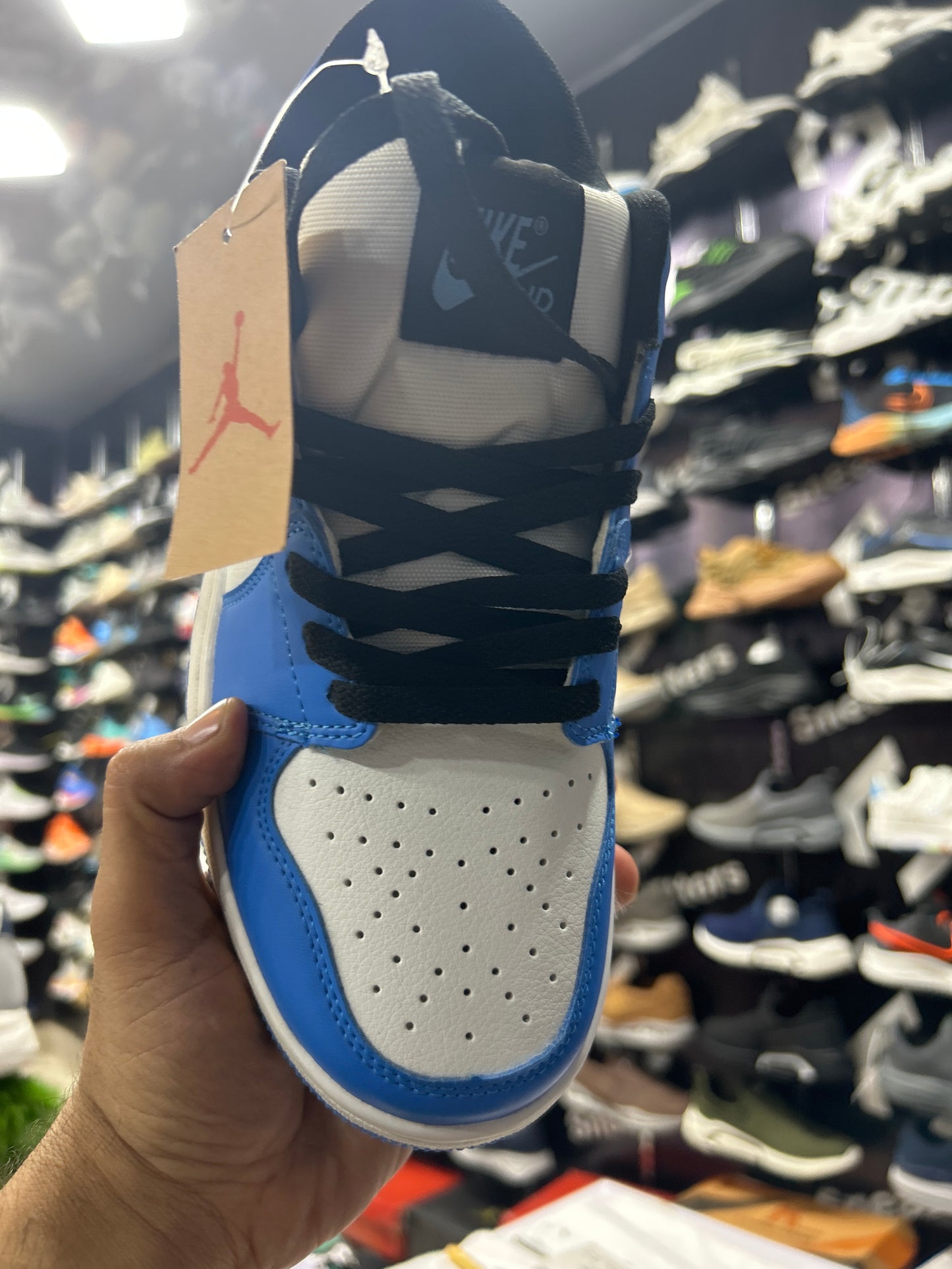 AR JDN 1 - Low - Blue Black