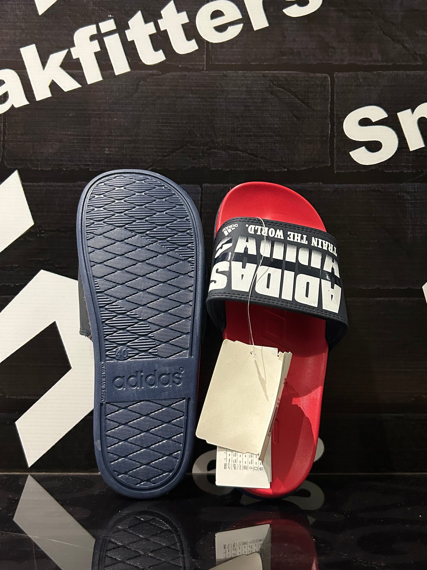 Adid - D4 - Slides - Blue Red