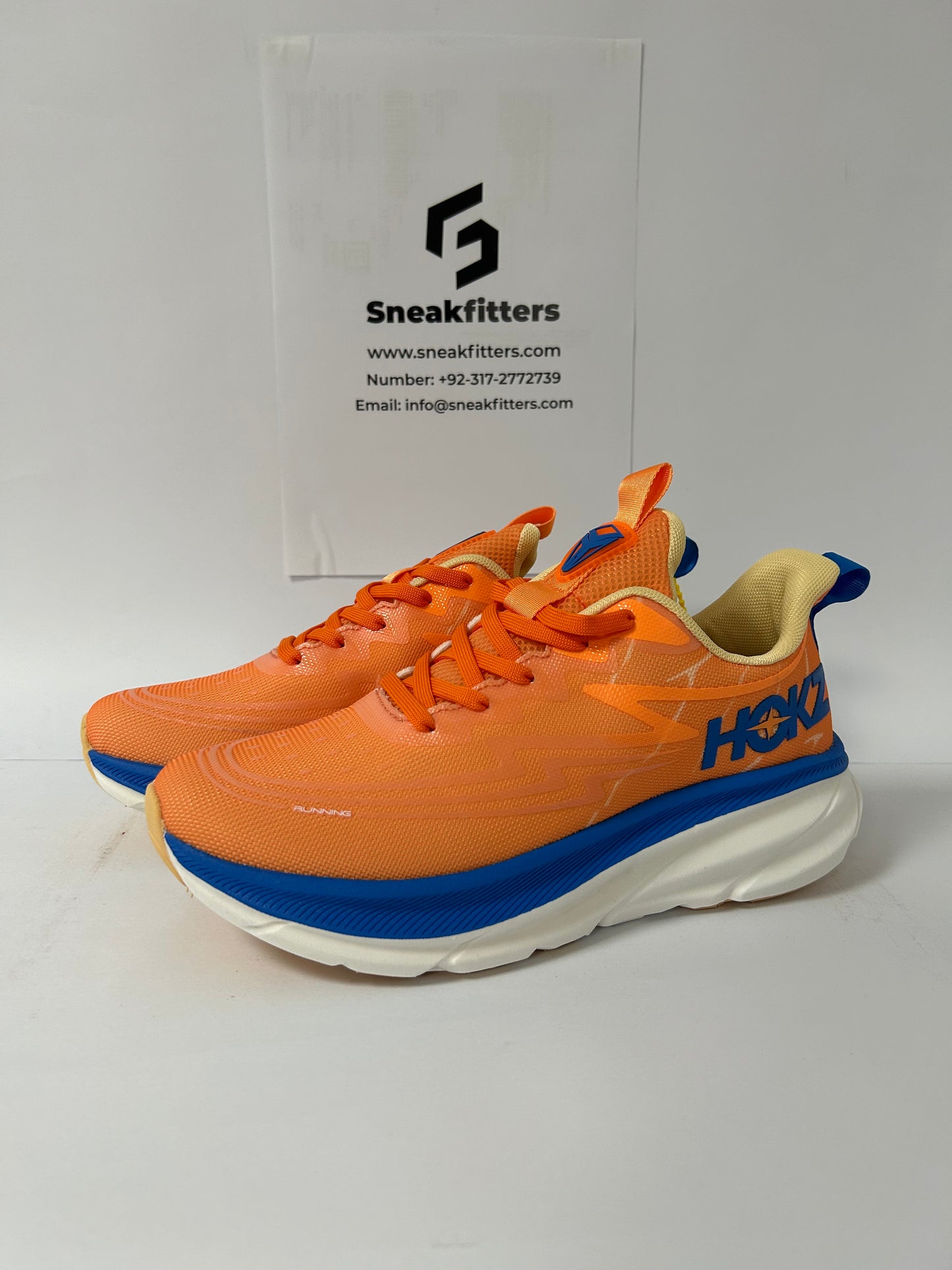 HOKZ - Unbeatable Comfort - Orange Blue