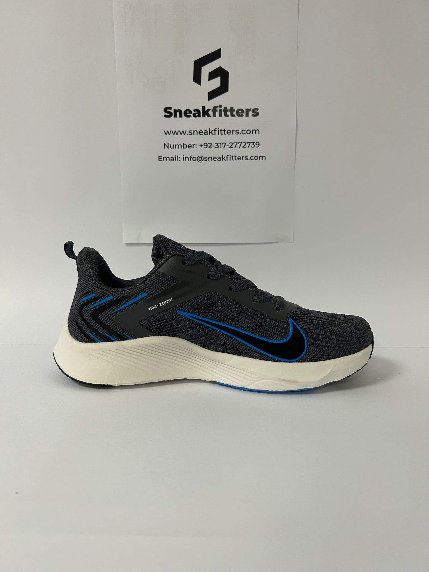 NKE Zoom - Flyknit Lunar3 - Grey White