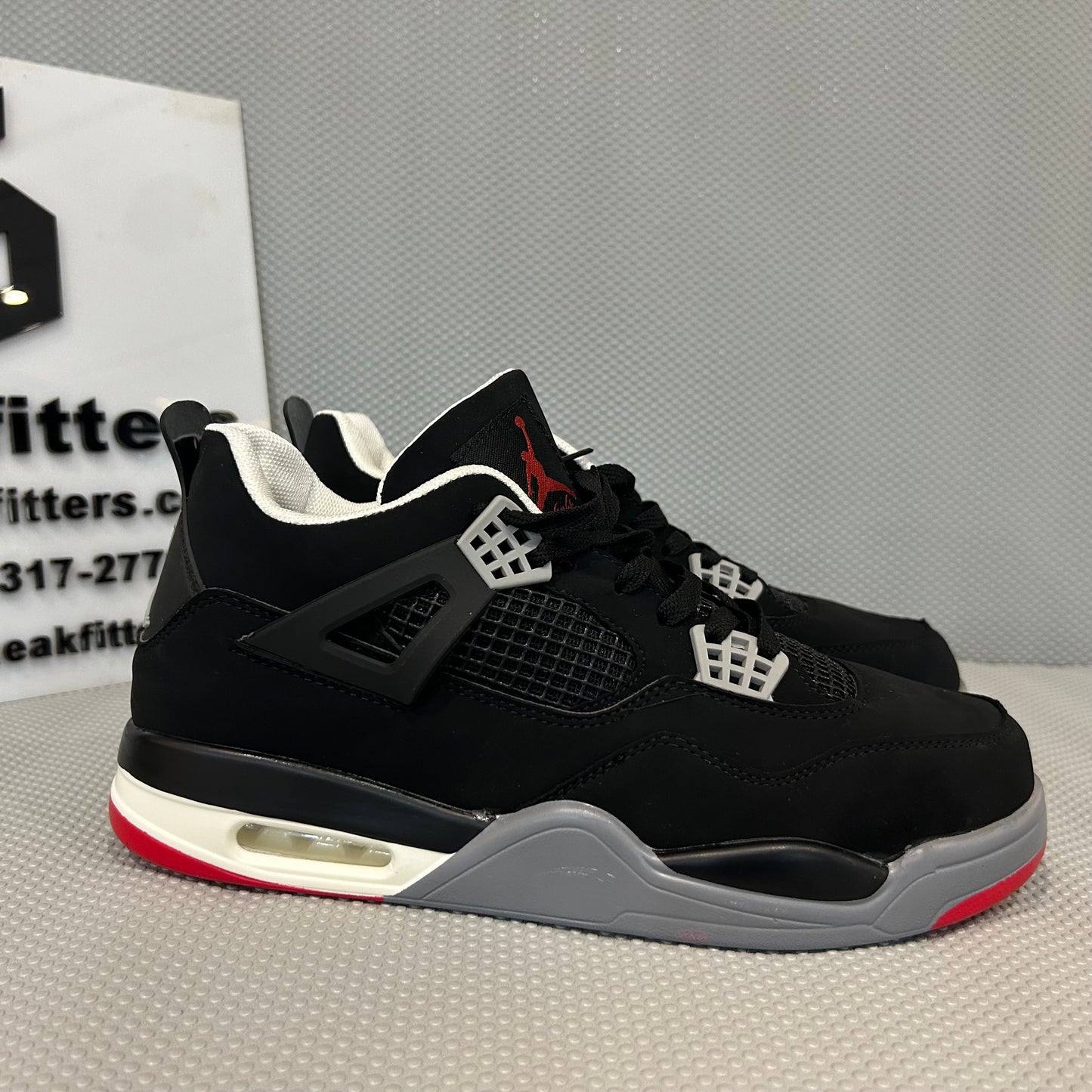 AR JDN 4 - Retro - Black with Red