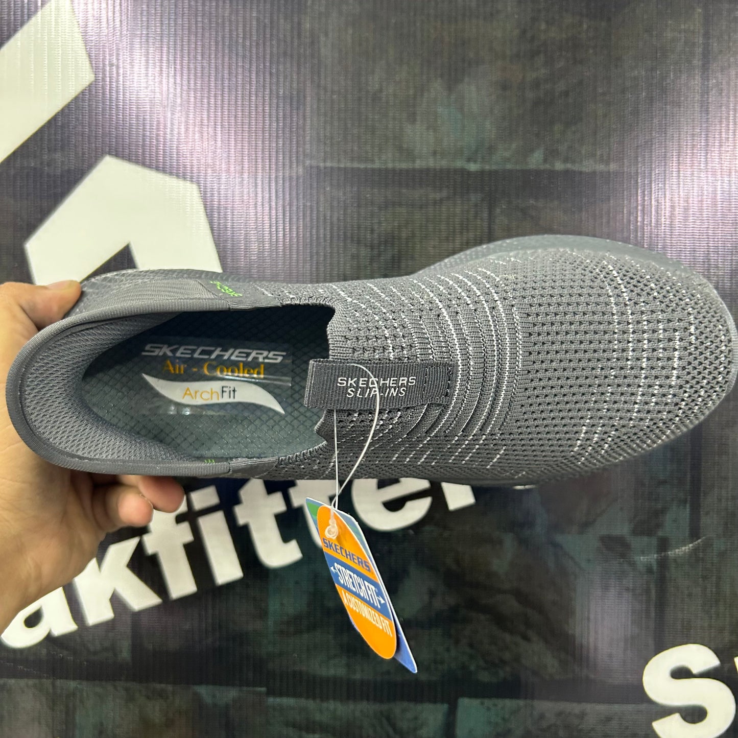 Skechers - Slip In - Hyper Burst Pro - Dark Gray