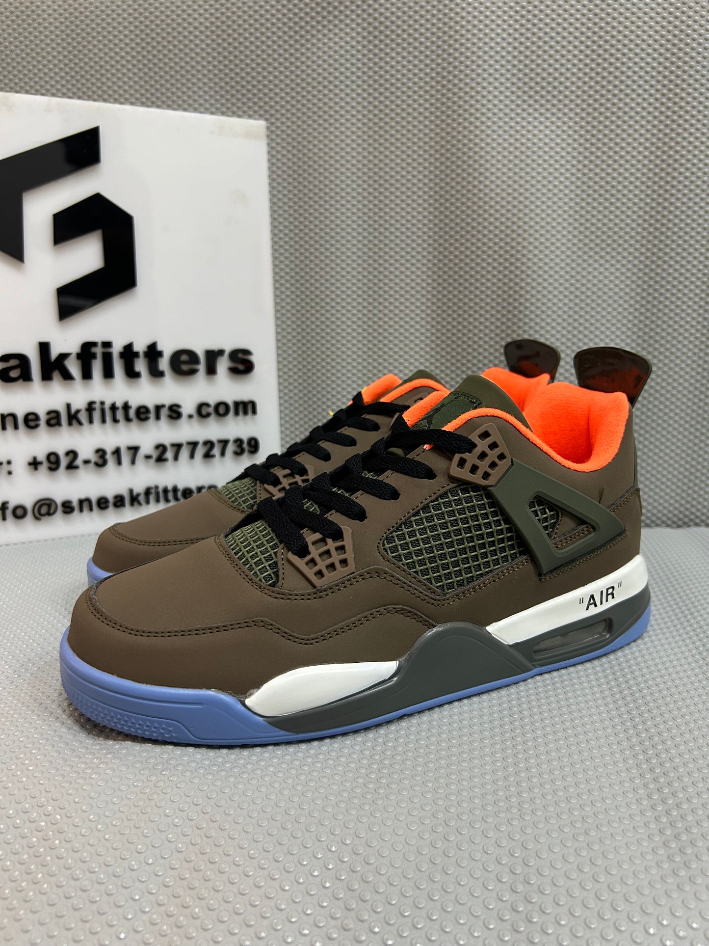 AR JDN 4 - Retro - (WS) - Brown with Black