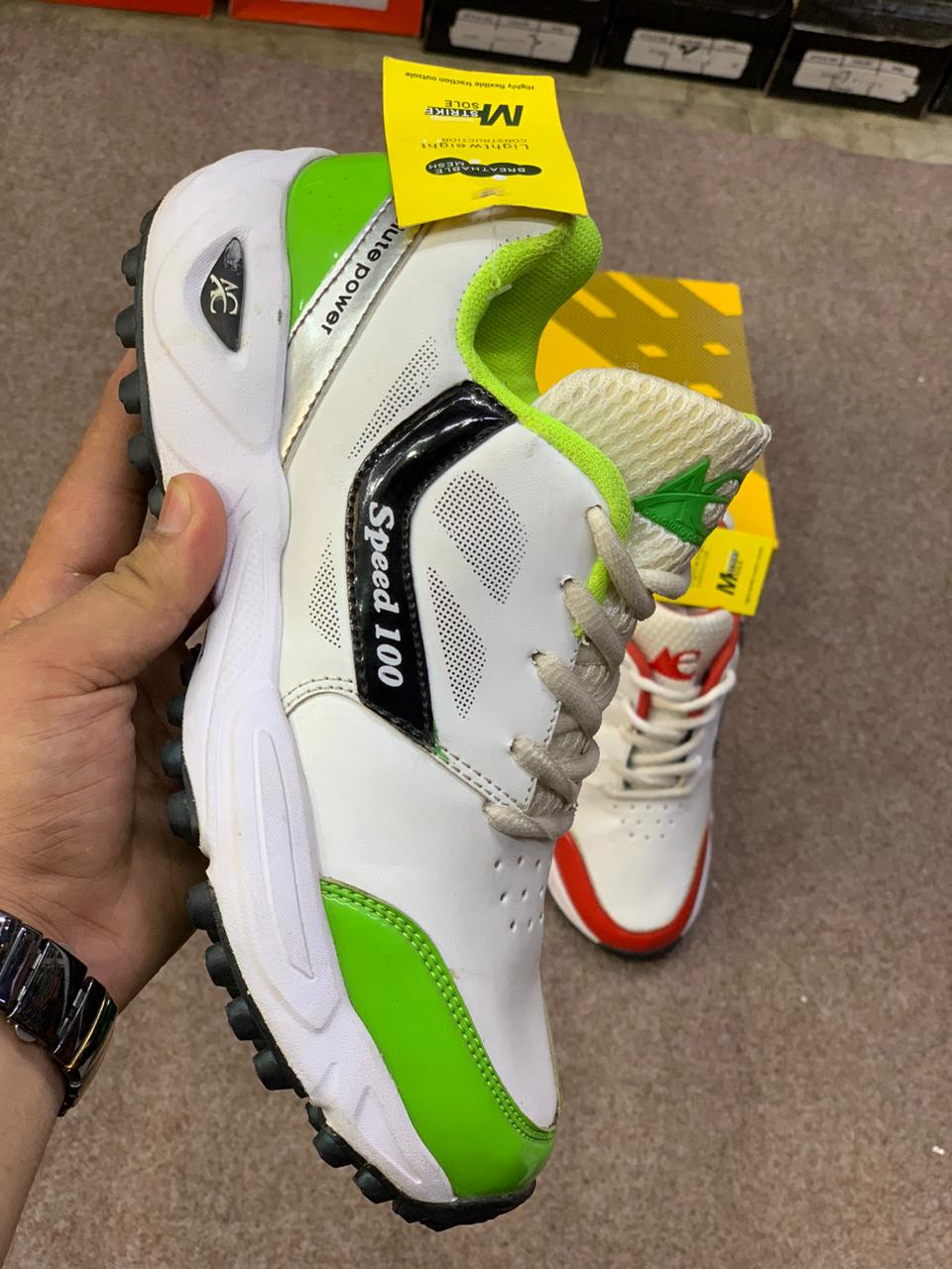 AC - Cricket Shoes - D2 - Green