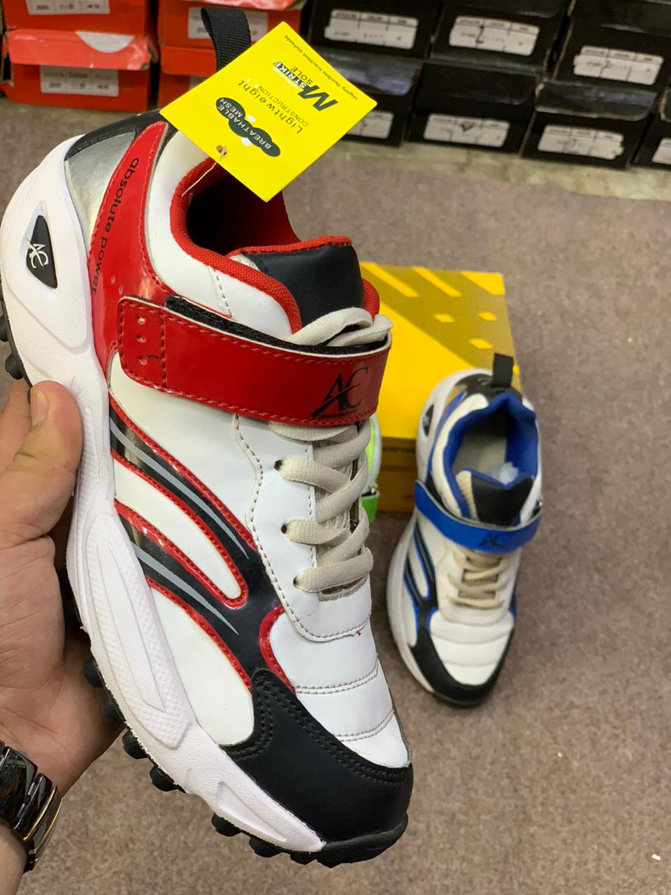 AC - Cricket Shoes - D3 - Red