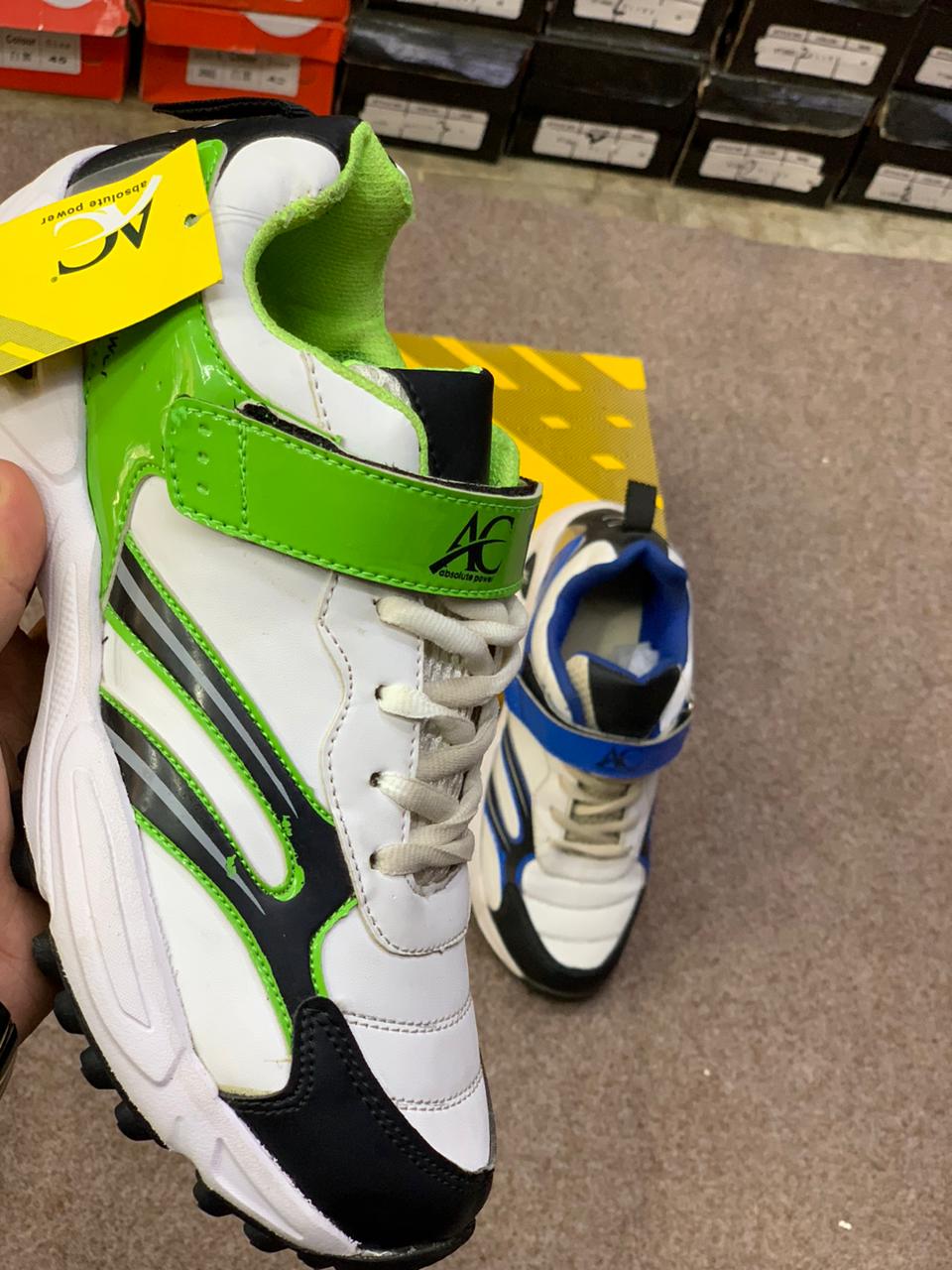 AC - Cricket Shoes - D3 - Green