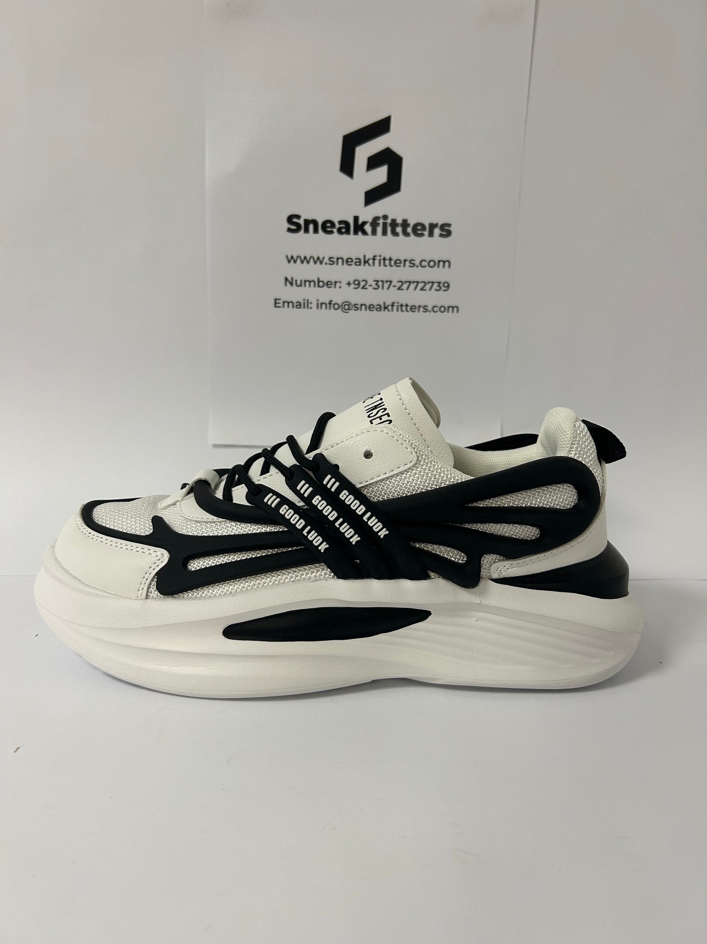 Fashion - B-Bold - White Black