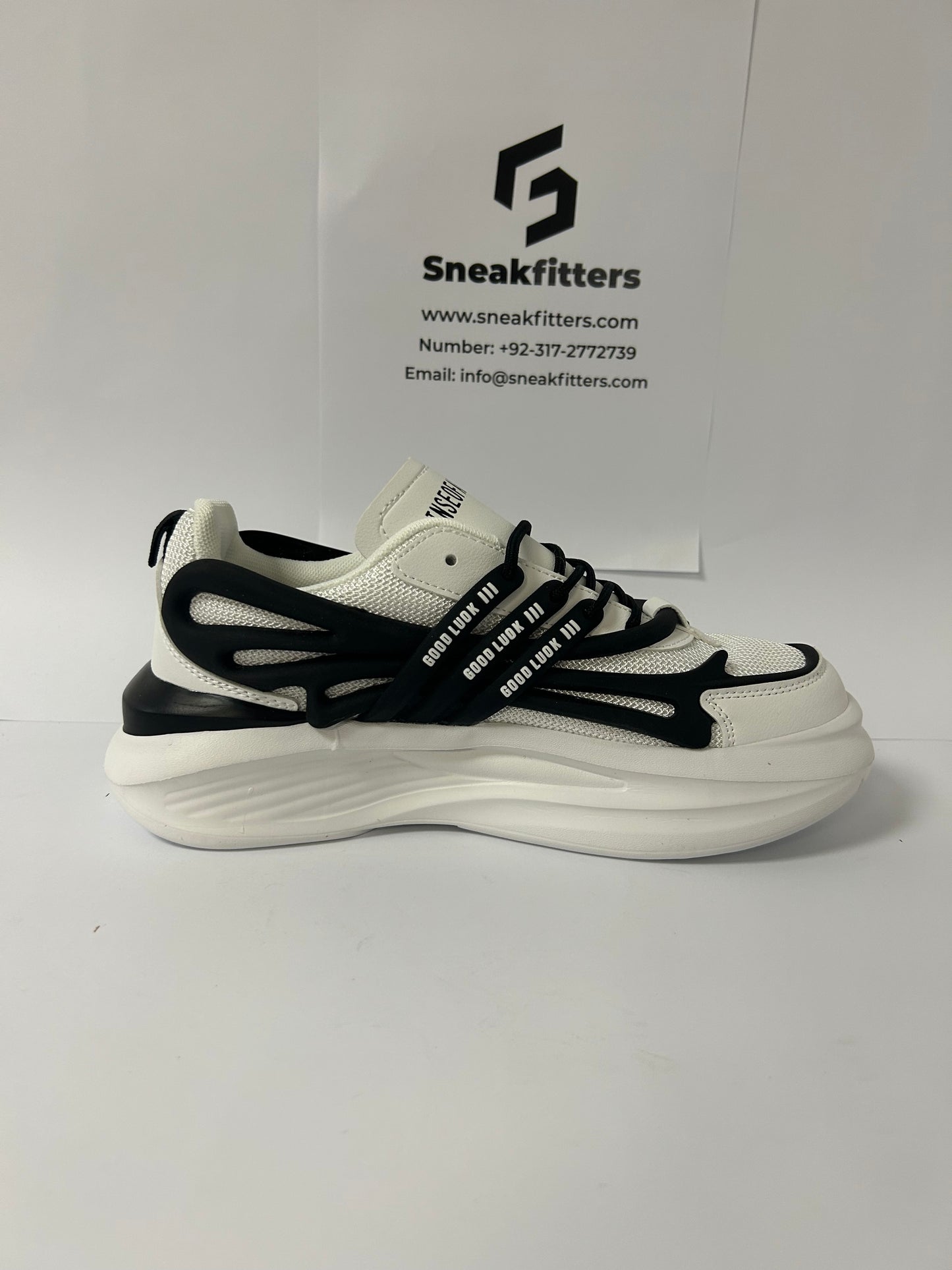 Fashion - B-Bold - White Black