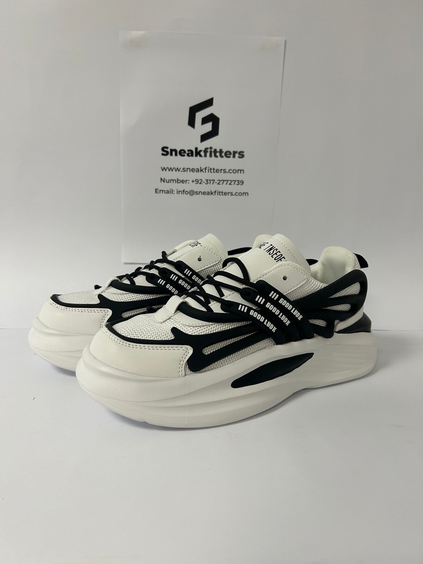 Fashion - B-Bold - White Black