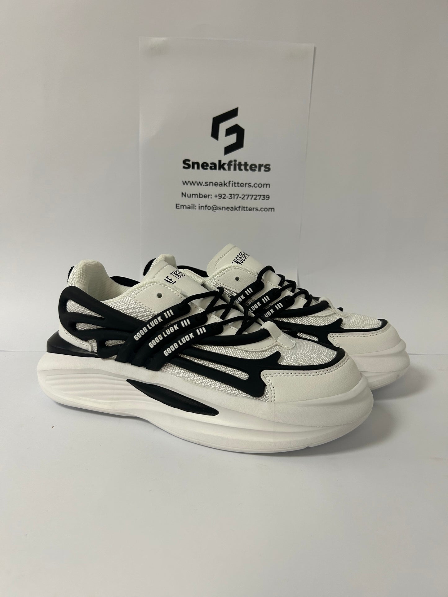 Fashion - B-Bold - White Black