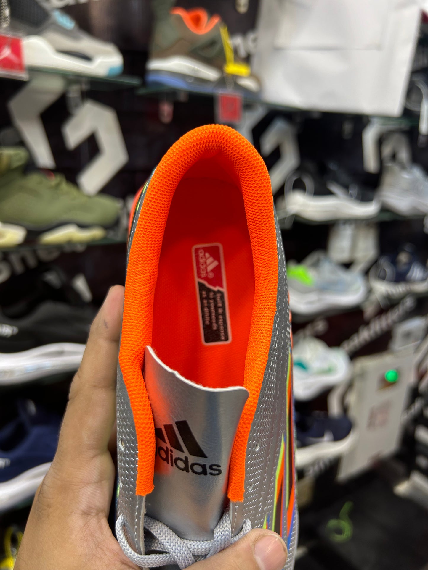 Adid - Football Boots - Silver