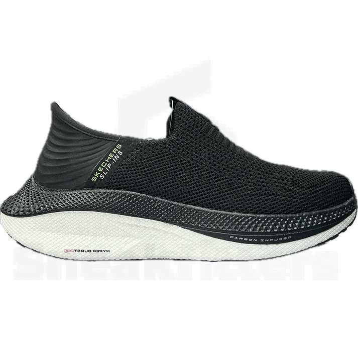 Skechers - Slip In - Hyper Burst Pro - Black White